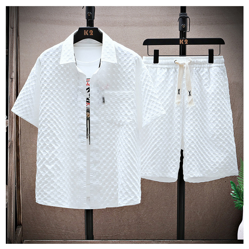 Street Fashion Men 2025 - Conjunto de ropa deportiva para hombre,